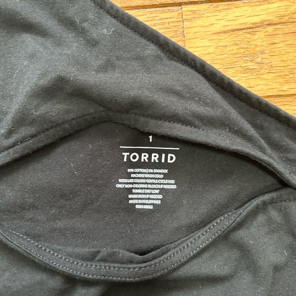 Torrid One Shoulder Cut Out Tank - Picture 2 of 3